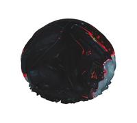 Hacker Era - Gorros de ducha reutilizables para mujer, gorro de ducha grande para hombres, cuidado rápido, para el cabello, largo y corto, para baño infantil