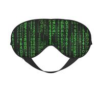 Hacker Era - Máscara de dormir con impresión para los ojos, máscara para ojos vendados, sombra de ojos para dormir por la noche, viajes, aviones