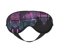 Hacker Era Máscara de sueño para los ojos que bloquea perfectamente la luz para hombres y mujeres, suave y cómoda para viajar