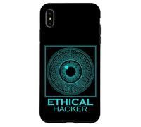 Hacker ético Ciberseguridad Tech Eye Computer Coder Carcasa para iPhone XS Max