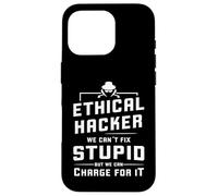 Hacker Ético Sombrero Blanco Hacker Ciberseguridad Carcasa para iPhone 16 Pro