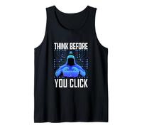 Hacker Hacking Programador Linux Ciberseguridad Data Coder AI Camiseta sin Mangas