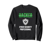 Hackers Título oficial del puesto profesional de seguridad cibernética Sudadera