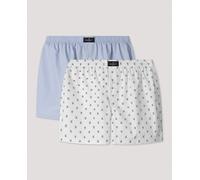 Hackett Hackett - Pack de dos bóxer de tela de hombre. Blanco Talla 5