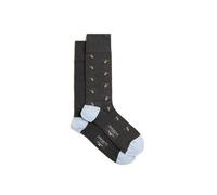 Hackett Hackett - Pack de dos calcetines cortos combinados estampado. Gris Talla 40-42