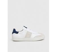 Hackett Hackett - Zapatillas deportivas de hombre Bond Archive tipo casco bajas.. Blanco Talla 45