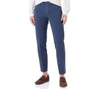 Hackett London Algodón Tencel Chino Pantalones, Navy Blazer, 36W / 30L para Hombre