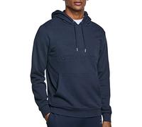 Hackett London Amr Embossed Hdy, Sudadera con capucha Hombre, Azul Marino, M