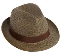 Hackett London Bengal Seersucker Sombrero para Hombre, Marrón (Caqui), M