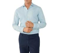 Hackett London Bleach Denim Camisa, Azul (Sky Blue), XS para Hombre
