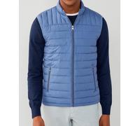 Hackett London Chaleco de hombre acolchado ultraligero.. Azul M (M)