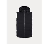 Hackett London Chaleco de hombre Hackett Sport acolchado con capucha. Negro XL