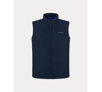 Hackett London Chaleco de hombre Hackett Sport con capucha plegable. Azul L