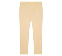 Hackett London Cotton Linen Stripe Pantalones para Hombre, Amarillo (Soft Yellow), 36W/34L