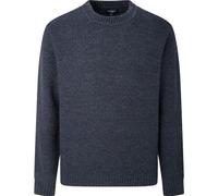 Hackett London Denim Crew Prendas de Punto, Azul (Navy), M para Hombre