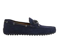 Hackett London Driver Suede, Mocasín Hombre, Azul Marino, 41 EU
