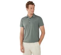 Hackett London Gmd Pocket JSY SS Polo, Marrón (Khaki), S para Hombre