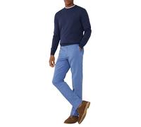 Hackett London Gmd Texture 5Pkt Pantalón para Hombre, Azul (Avio), 34W/30L