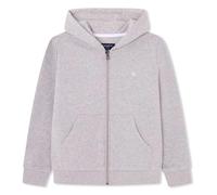 Hackett London Hackett Fzip Hoody Sudadera para niños, Gris (Marl Grey), 13 años