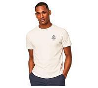 Hackett London Heritage Logo tee Camiseta, Blanco, XS para Hombre