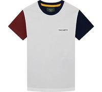 Hackett London Heritage Multi tee Camiseta, Blanco (Blanco Antiguo), 11 años para Niños