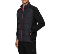 Hackett London HS EQUINOX QUILT FZ, chaqueta Hombre, Black (Black),