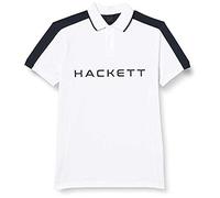 Hackett London HS Hackett Multi Camisa de Polo, Blanco, XS para Hombre