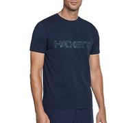 Hackett London HS Hackett Outline Camiseta, Azul (Marino), XS para Hombre