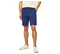 Hackett London Pantalones Cortos Sanderson, Pantalones cortos Hombre, Azul (Profundidad Azul), 28W