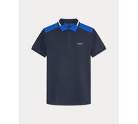 Hackett London Polo de hombre de manga corta con detalle a contraste en los hombros. Azul marino M