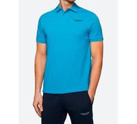 Hackett London Polo de hombre de manga corta fit clásico Aston Martin.. Azul 1XL/XL