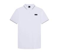 Hackett London Polo de hombre de manga corta slim fit Hackett Sport.. Blanco L