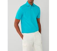 Hackett London Polo de hombre manga corta detalle bañador bajo cuello fit clásico.. Azul M