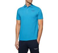 Hackett London Polo Essential Sport FZ para Hombre, Azul (Hypa Blue), XS, Azul (Hypa Blue), XS