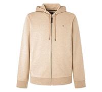 Hackett London Refined FZ Hoody Sudadera con Capucha, Marrón (Camel), XS para Hombre