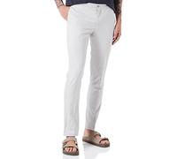 Hackett London Tencel Chino Pantalones, Slate, 31W/30L para Hombre