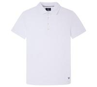 Hackett London Wvn Clr Towelling Polo, Blanco (White), XXL para Hombre