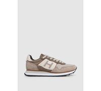 Hackett London Zapatilla de hombre tipo running con logotipo H. Beige 44