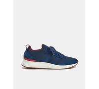 Hackett Zapatillas hombre tipo calcetín bajas extra ligeras. Azul 40
