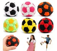 Hacky Sack Ball, 6 Piezas Multicolor Portátil Pelotas de Malabares | Footbag Sack para Adultos, Pelota Footbag, Suave y Duradero, Ideal para Adolescentes y Adultos en Interiores y Exteriores