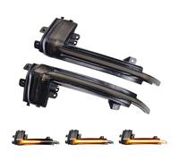 Hacreyatu indicadores de dirección dinámicos un par de luces led para espejos para Audi A4 B8.5 A5 A3 8P A5 RS3 RS4 RS5 (B8.5 (amarillo))