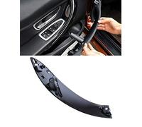 Hacreyatu Tirador de Puerta del Coche para B -MW 3 Serie F30 F31 F34 F80, Manijas de la puerta interior del automóvil para B-MW 4 Series F32 F33 F36 F82 F83 (Trasero - Derecha, Negro)