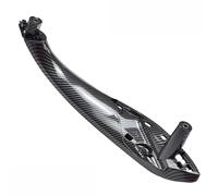 Hacreyatu Tirador de Puerta del Coche para B -MW 3 Serie F30 F31 F34 F80, Manijas de la puerta interior del automóvil para B-MW 4 Series F32 F33 F36 F82 F83 (Frente - Derecha, Fibra de carbon)