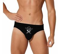 HACXZ Bañador Tipo Slip para Hombre con la Bandera de la República Dominicana, bañador Tipo bóxer, Shorts de Playa, Talla L