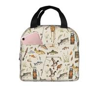HACXZ Fiambrera con forma de corazón de mariquita roja, bolsa térmica para el almuerzo para adultos, fiambrera reutilizable para la oficina, el trabajo, picnics, senderismo y viajes.
