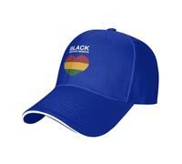 HACXZ Gorra clásica de béisbol Ajustable Estilo Camionero para Hombres y Mujeres del Mes de la Historia Negra