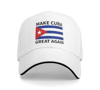 HACXZ Gorra de béisbol con el Lema Hagamos Cuba Grande Otra Vez