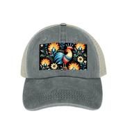 HACXZ Gorra de béisbol Hueca con Estampado de Arte folclórico Polaco, Gorra clásica de papá, Gorra de béisbol de algodón Ajustable, Gorra Deportiva con Visera
