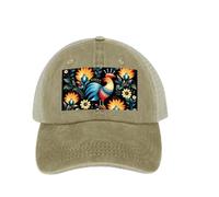 HACXZ Gorra de béisbol Hueca con Estampado de Arte folclórico Polaco, Gorra clásica de papá, Gorra de béisbol de algodón Ajustable, Gorra Deportiva con Visera