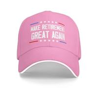 HACXZ Gorra de béisbol para Abuelo y papá Jubilado Haz Que tu jubilación vuelva a ser grandiosa